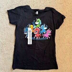 Teeturtle Power Rangers Unicorns Tshirt